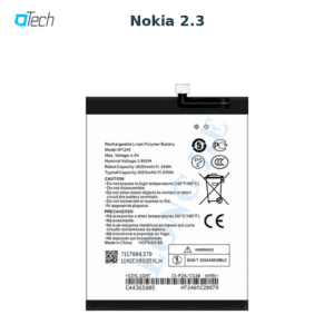 Nokia 2.3 Replacement Battery