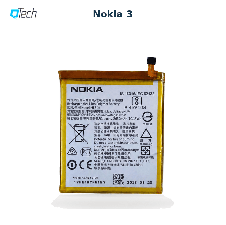 Nokia 3 Replacement Battery