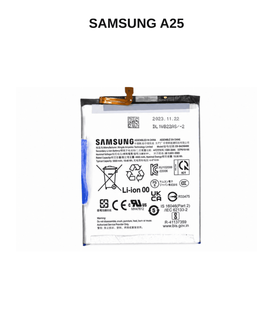 Samsung Galaxy A25 Replacement Battery