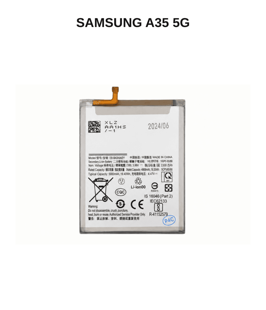 Samsung Galaxy A35 5G Replacement Battery