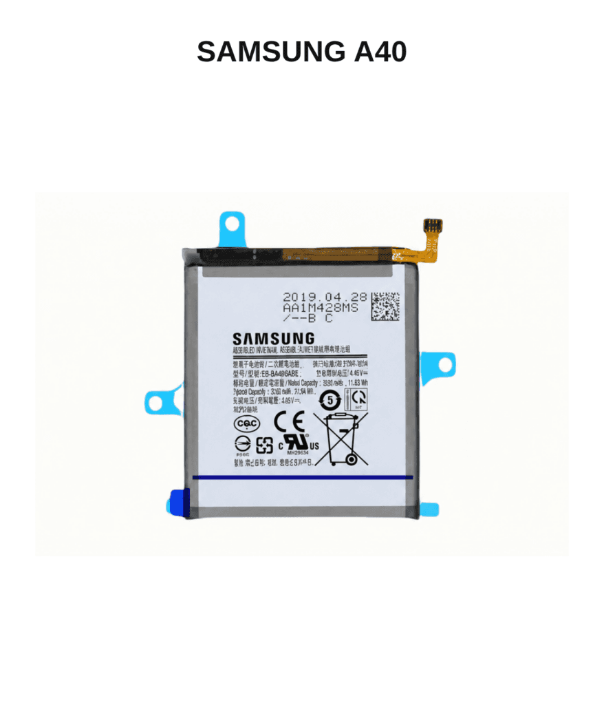 Samsung Galaxy A40 Replacement Battery