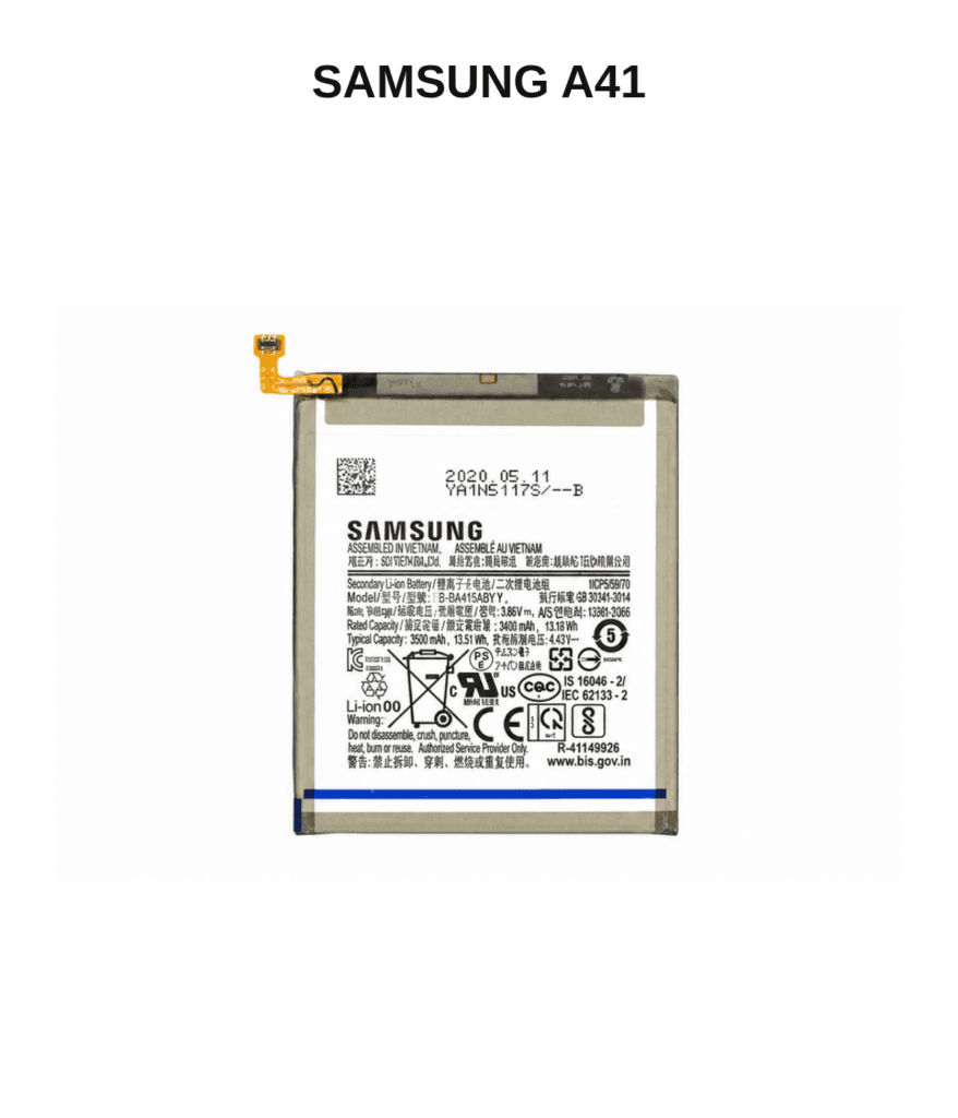 Samsung Galaxy A41 Replacement Battery
