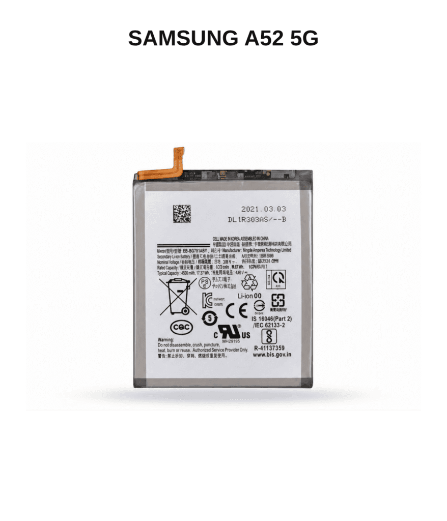 Samsung Galaxy A52 5G Replacement Battery