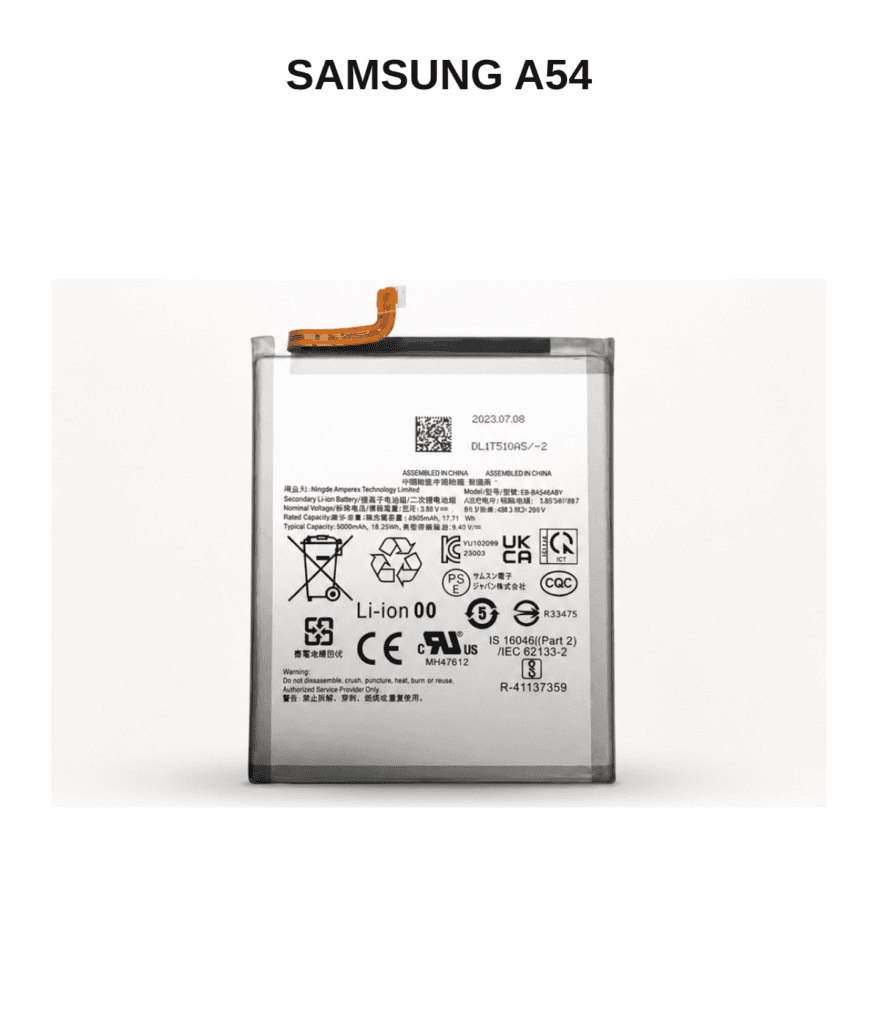 Samsung Galaxy A54 Replacement Battery