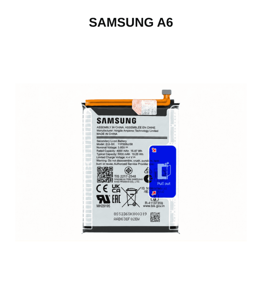 Samsung Galaxy A6 Replacement Battery