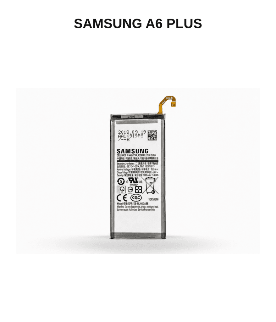 Samsung Galaxy A6 PLUS Replacement Battery