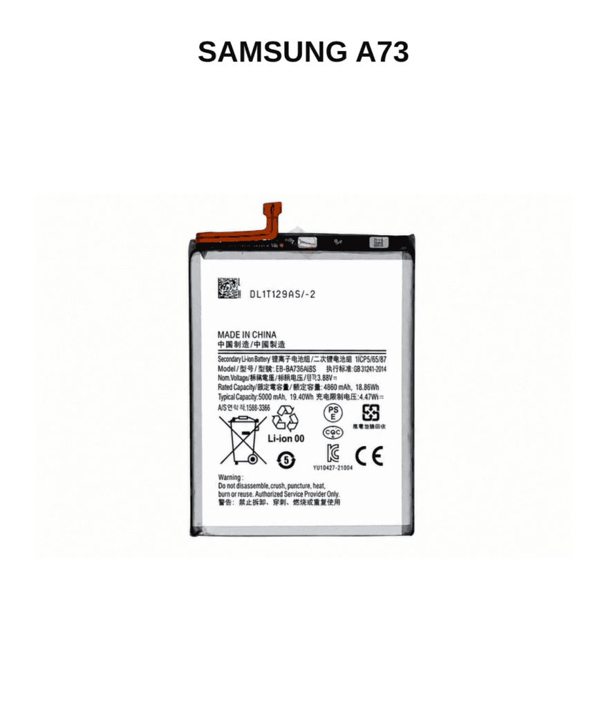 Samsung Galaxy A73 Replacement Battery