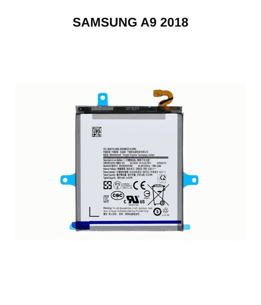 Samsung Galaxy A9 2018 Replacement Battery