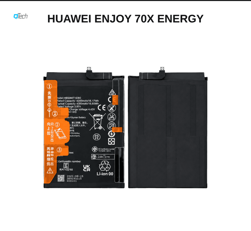 Huawei Enjoy 70X Energy Battery
