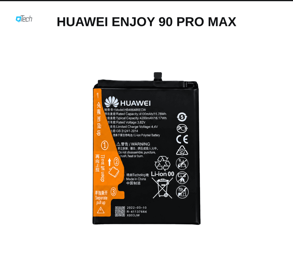 Huawei Enjoy 90 Pro Max Battery