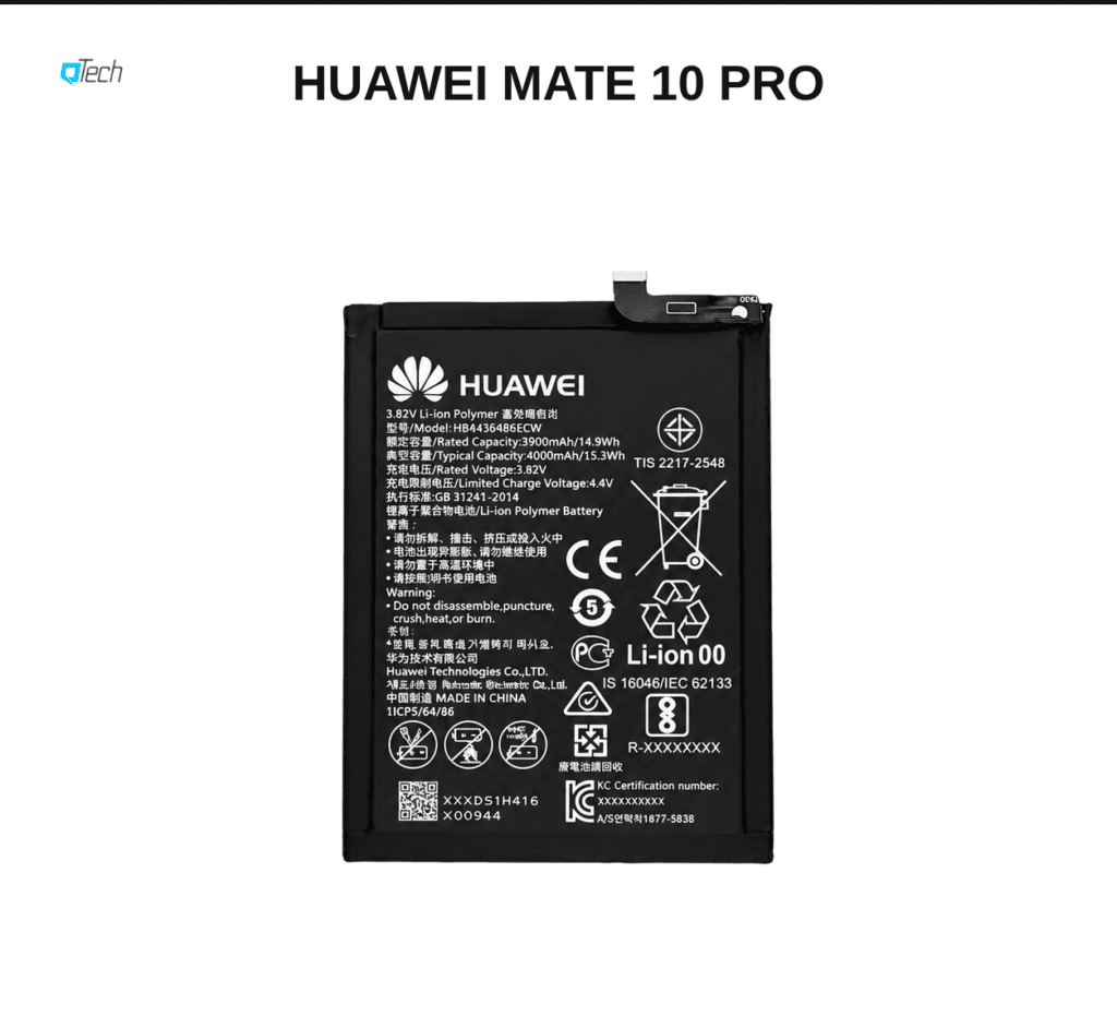 Huawei Mate 10 Pro Battery