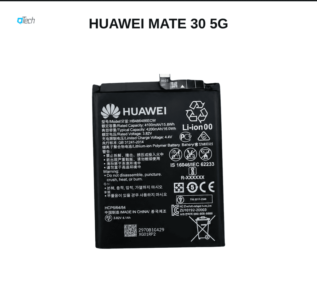 Huawei Mate 30 5G Battery