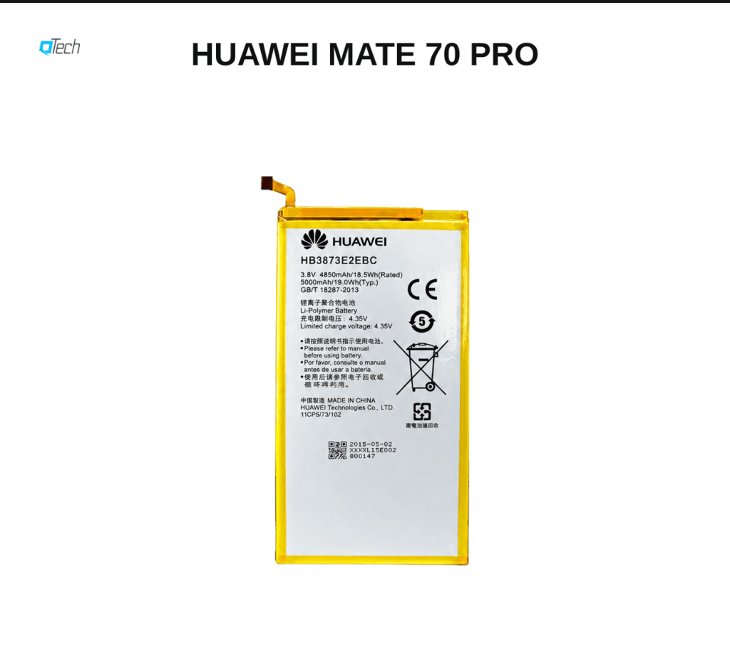 Huawei Mate 70 Pro Battery