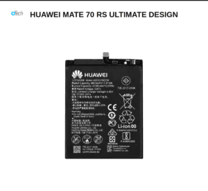 Huawei Mate 70 RS Ultimate Design Battery
