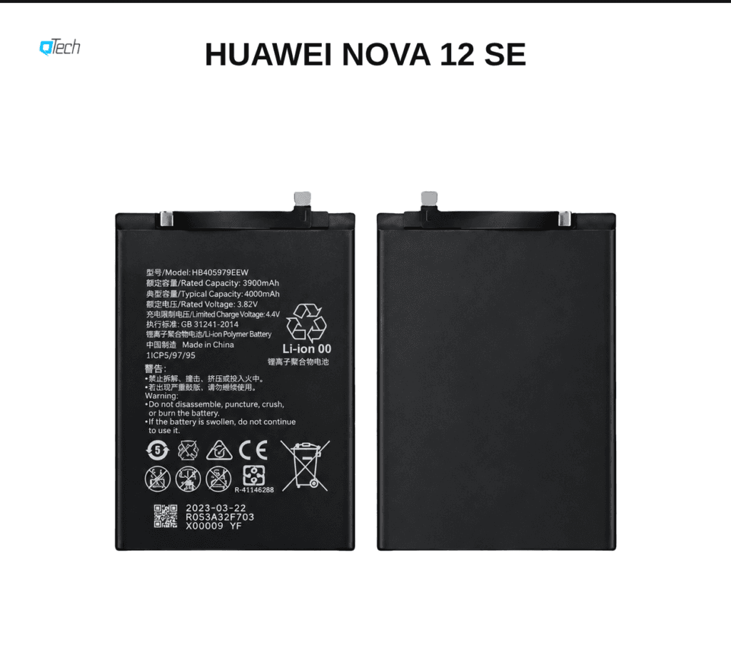 Huawei nova 12 SE Battery