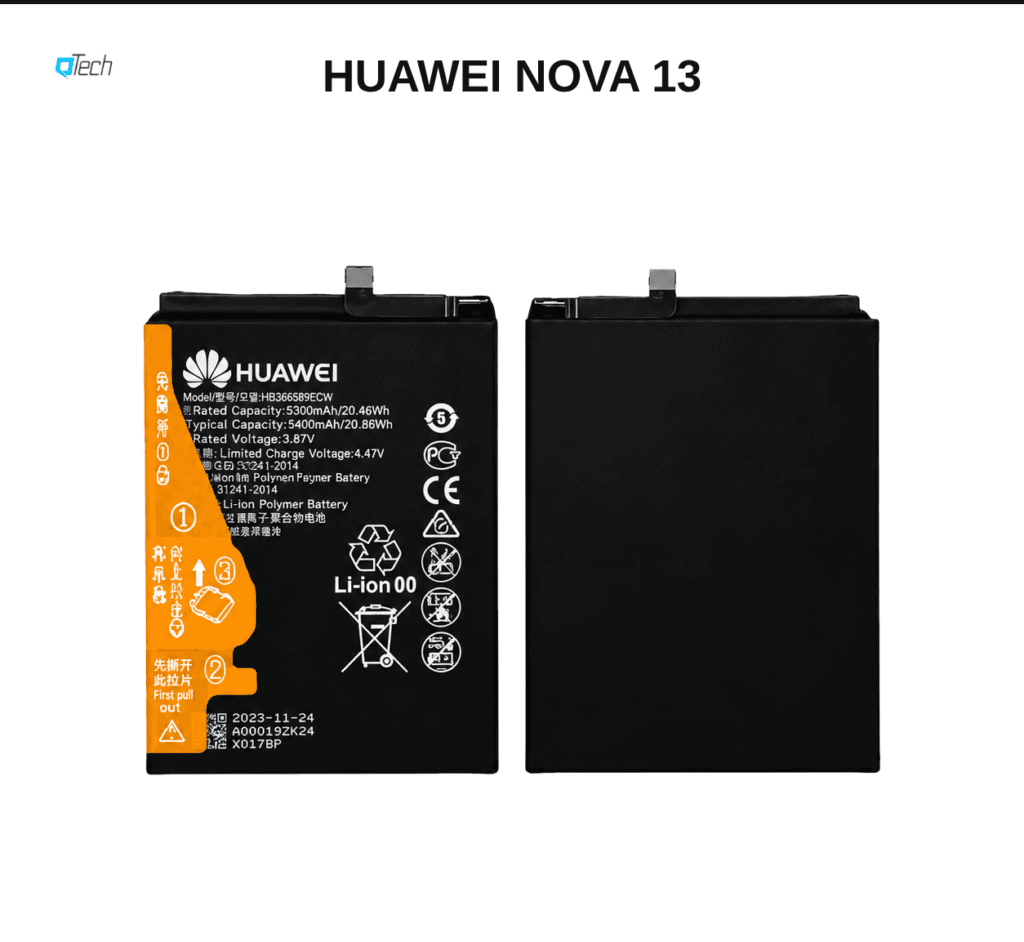 Huawei nova 13 Battery