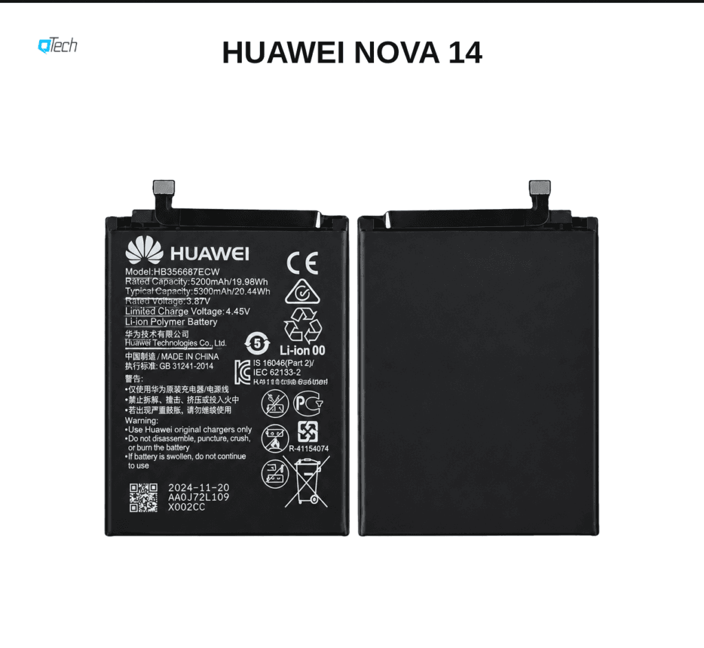 Huawei nova 14 Battery