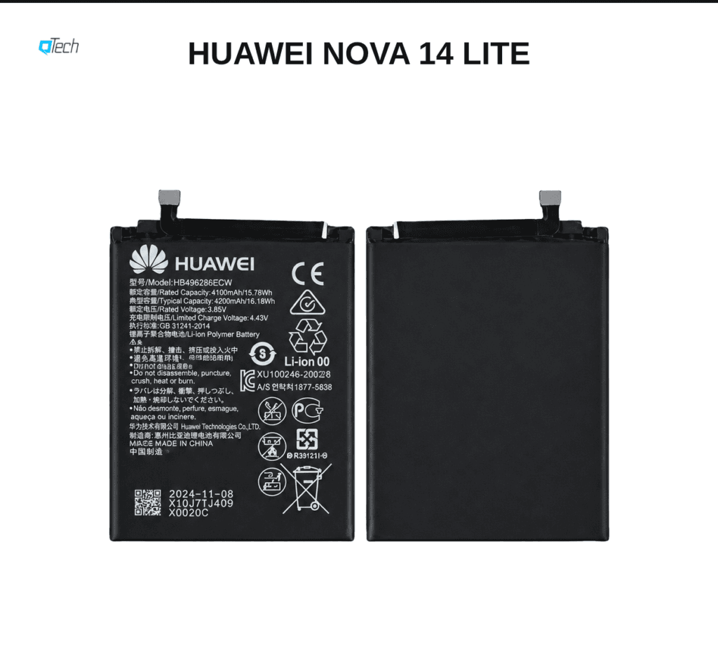 Huawei nova 14 Lite Battery