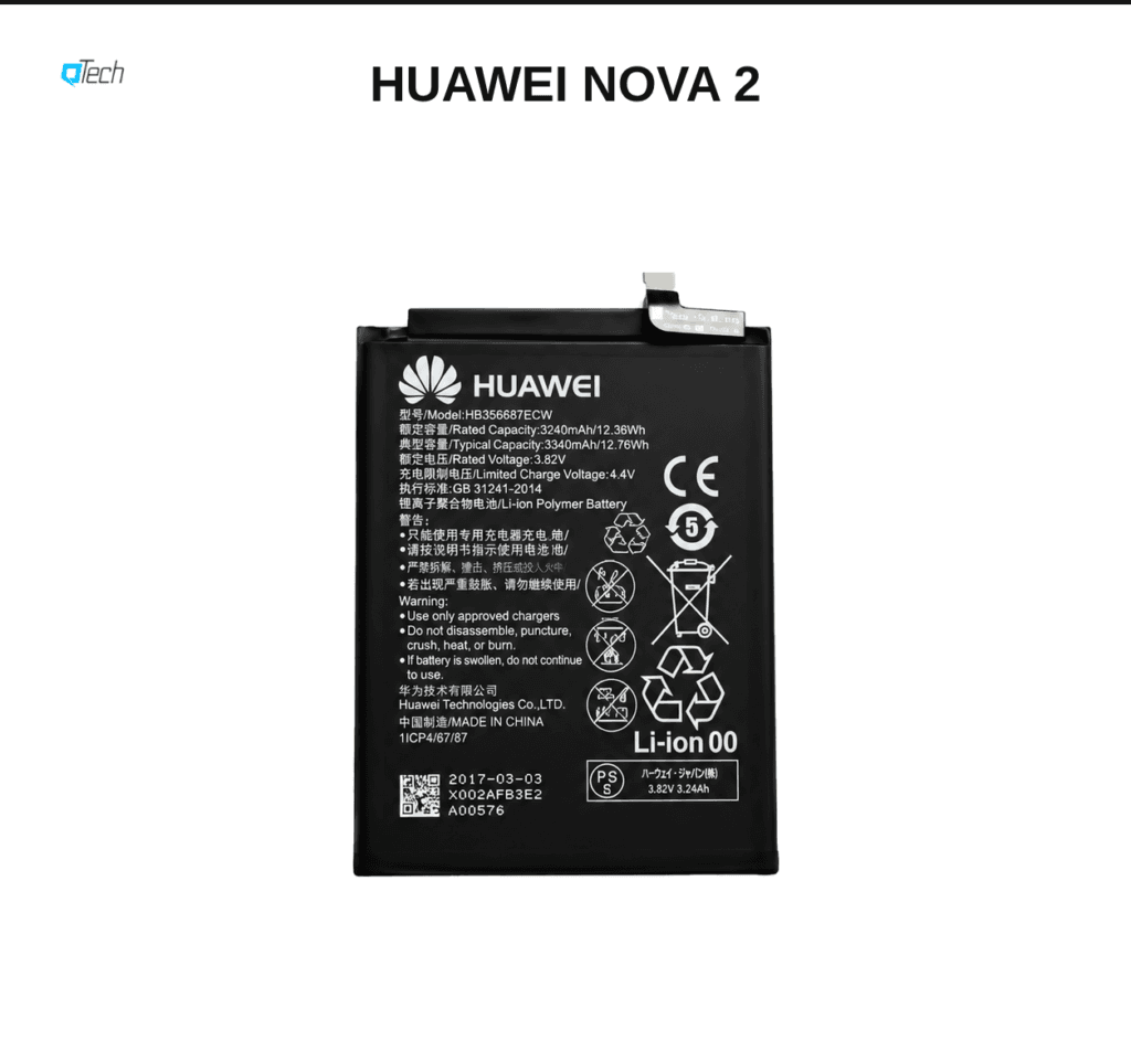 Huawei nova 2 Battery
