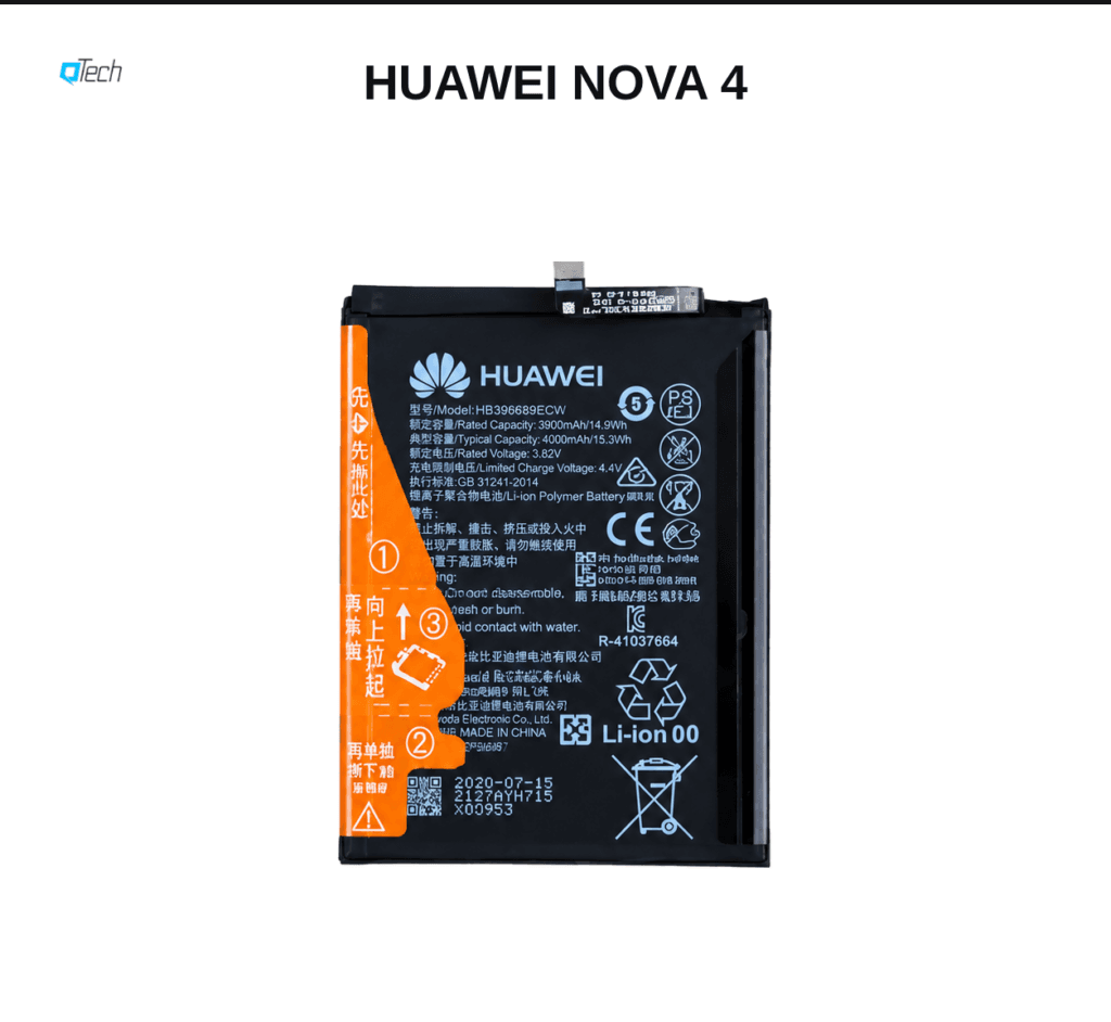 Huawei nova 4 Battery