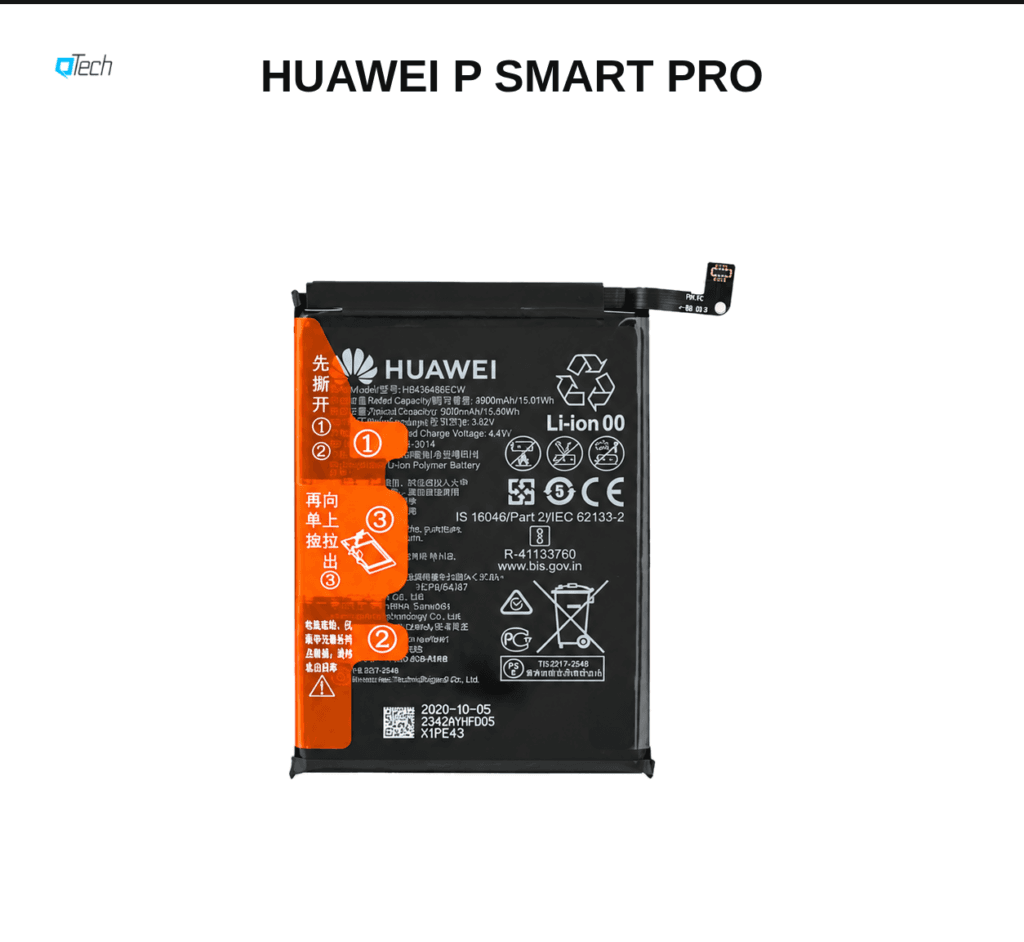 Huawei P Smart Pro Battery