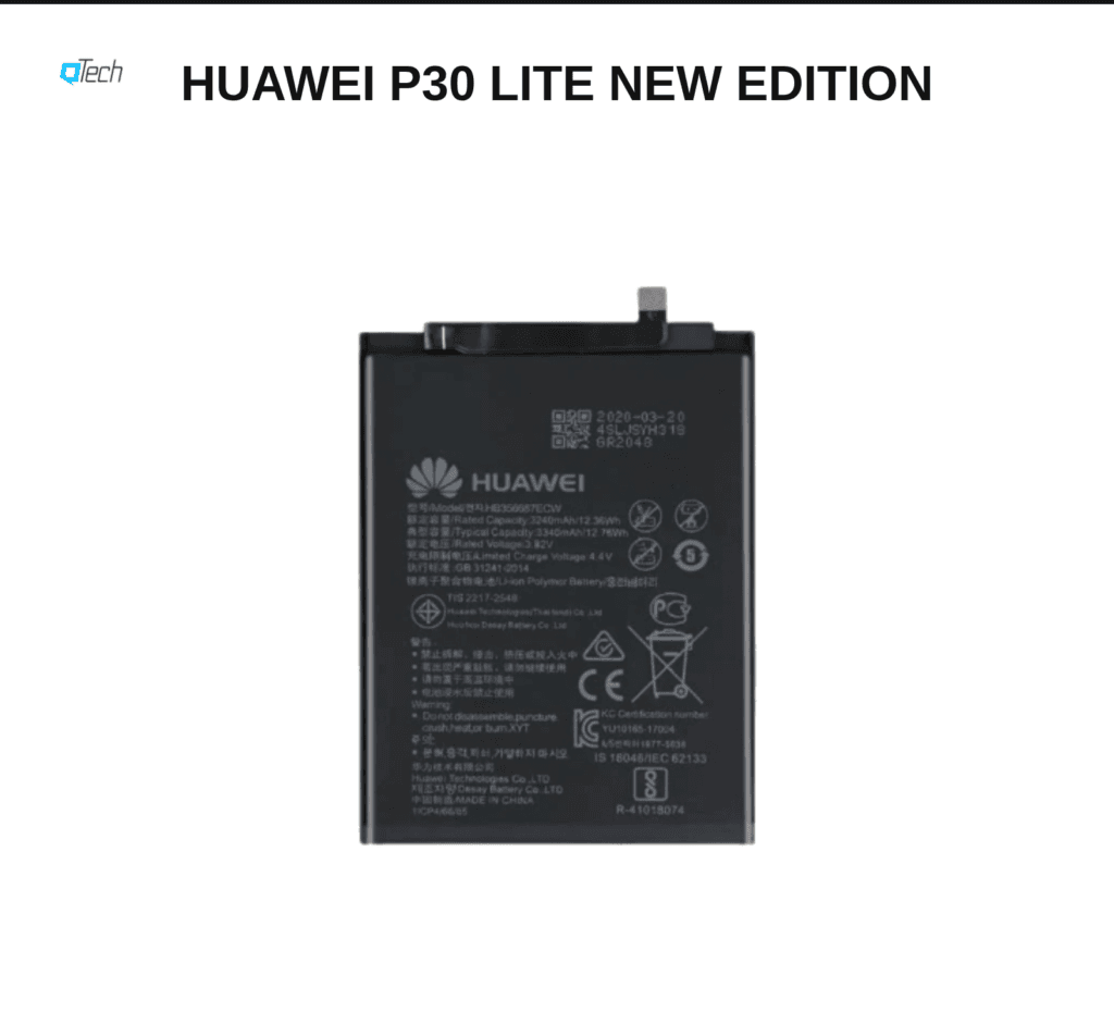 Huawei P30 Lite New Edition Battery