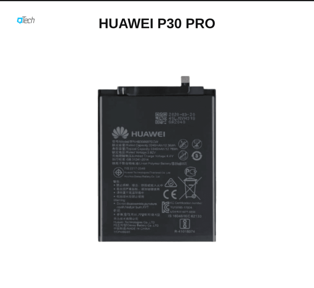 Huawei P30 Pro Battery