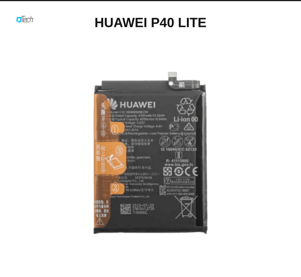 Huawei P40 Lite Battery
