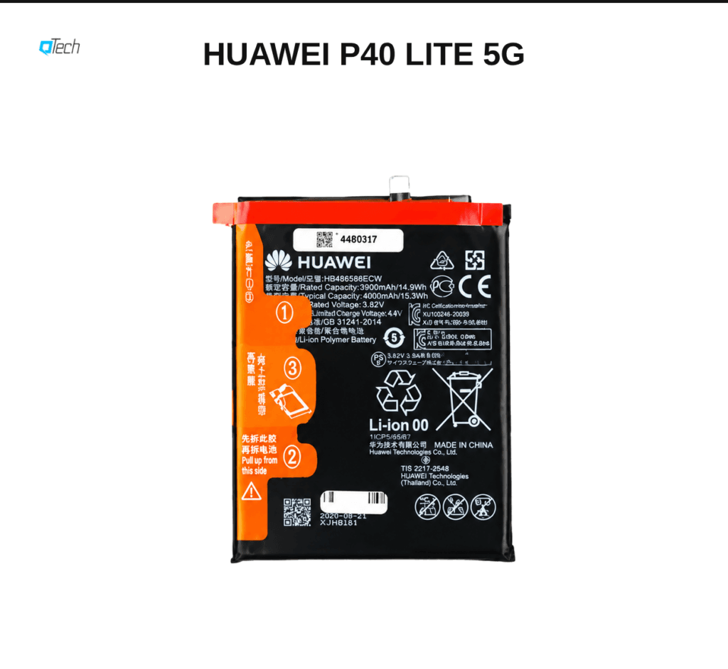 Huawei P40 Lite 5G Battery