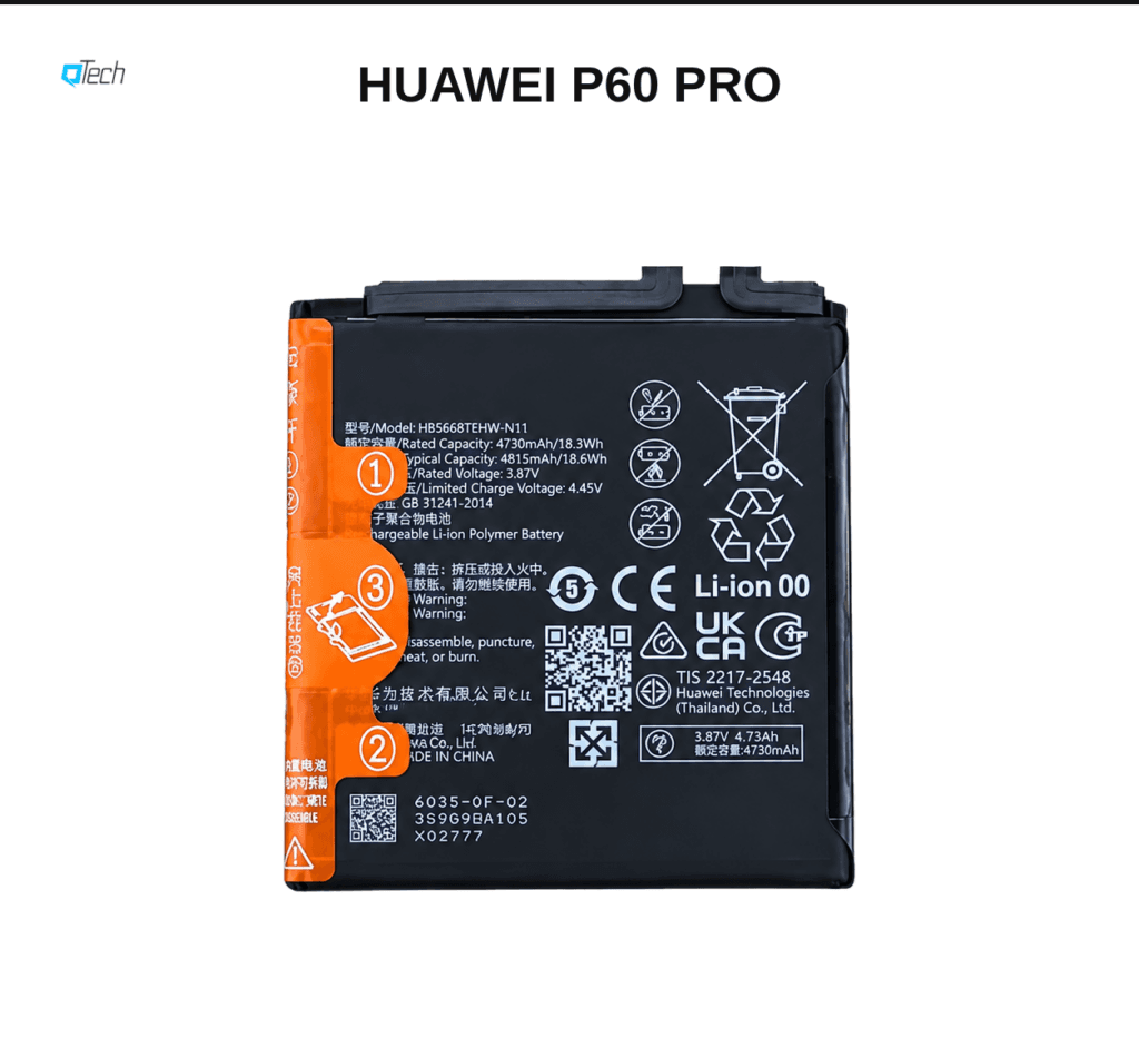 Huawei P60 Pro Battery