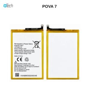 Tecno POVA 7 Replacement Battery