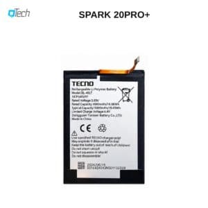 Tecno SPARK 20PRO+ Replacement Battery
