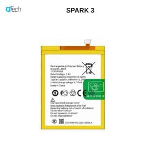 Tecno SPARK 3 Replacement Battery
