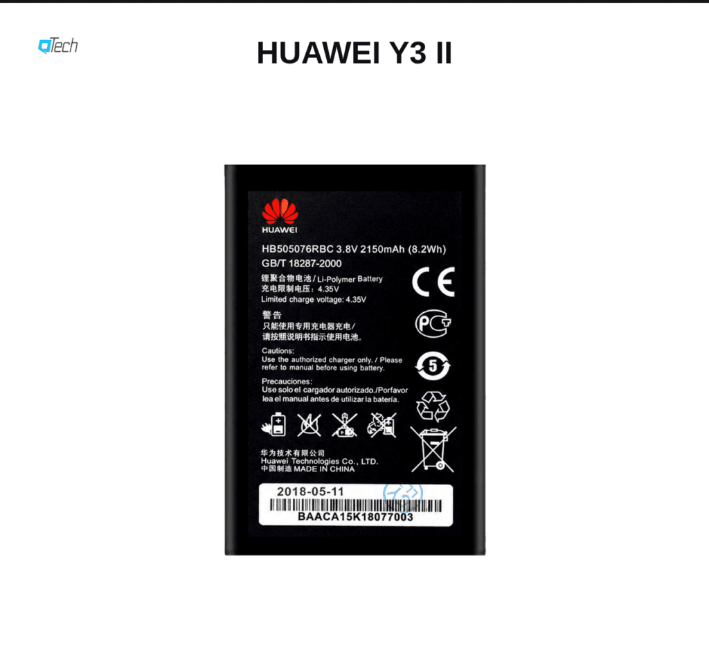 Huawei Y3 II Battery