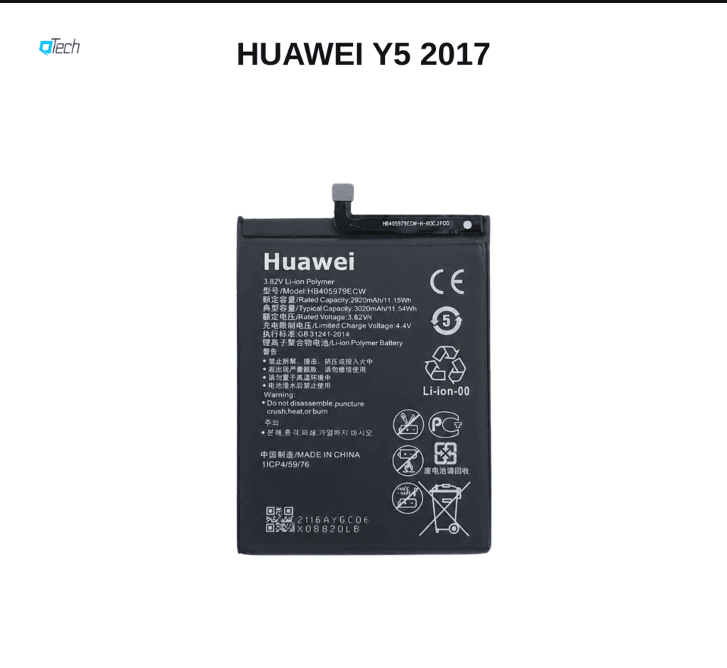 Huawei Y5 2017 Battery