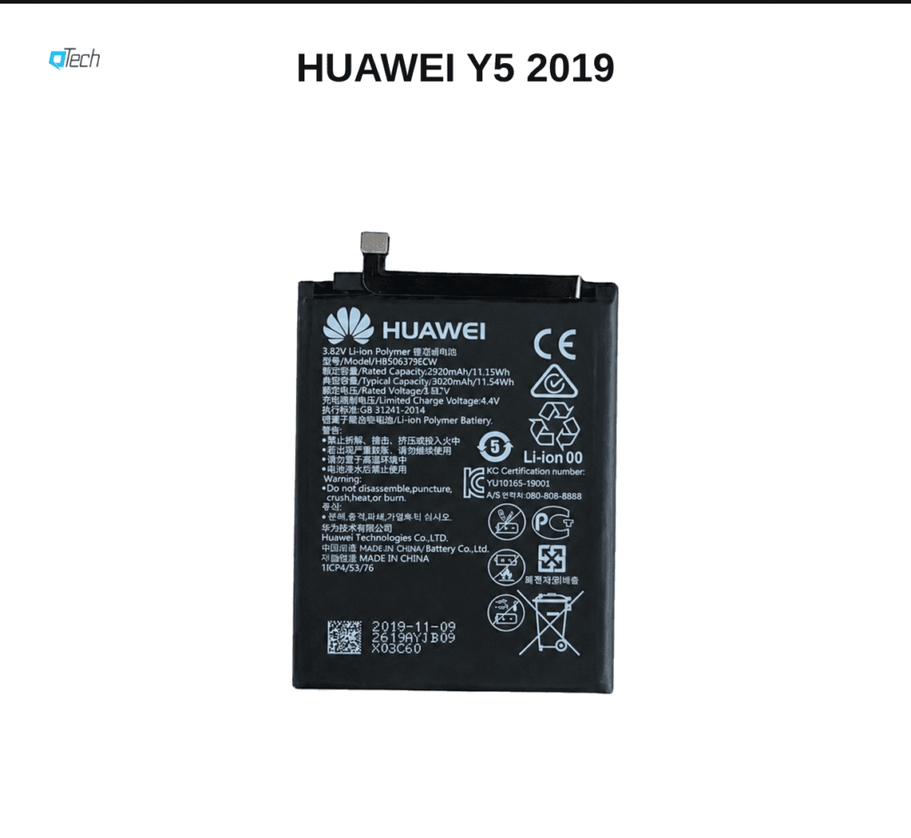 Huawei Y5 2019 Battery