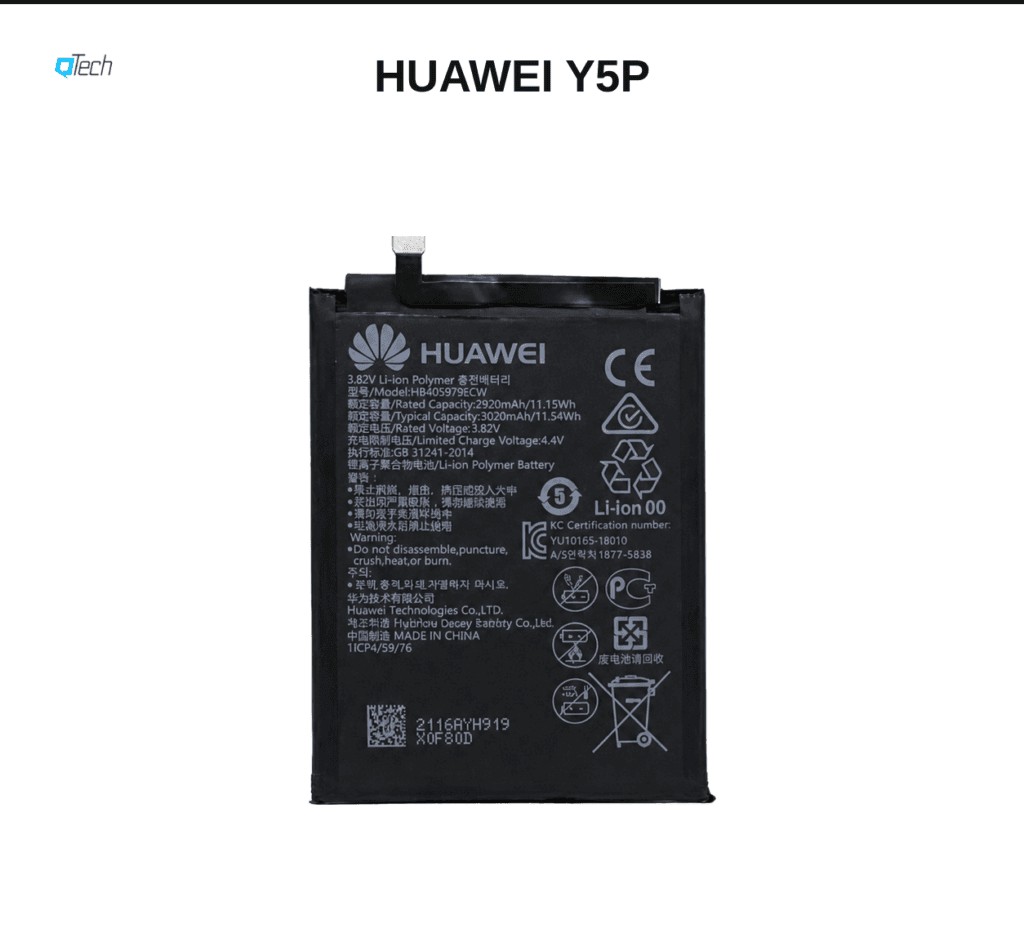 Huawei Y5p Battery