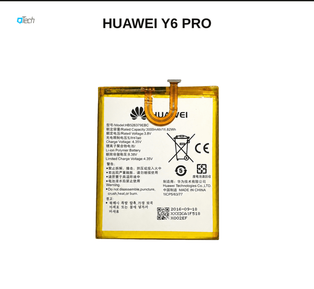 Huawei Y6 Pro Battery