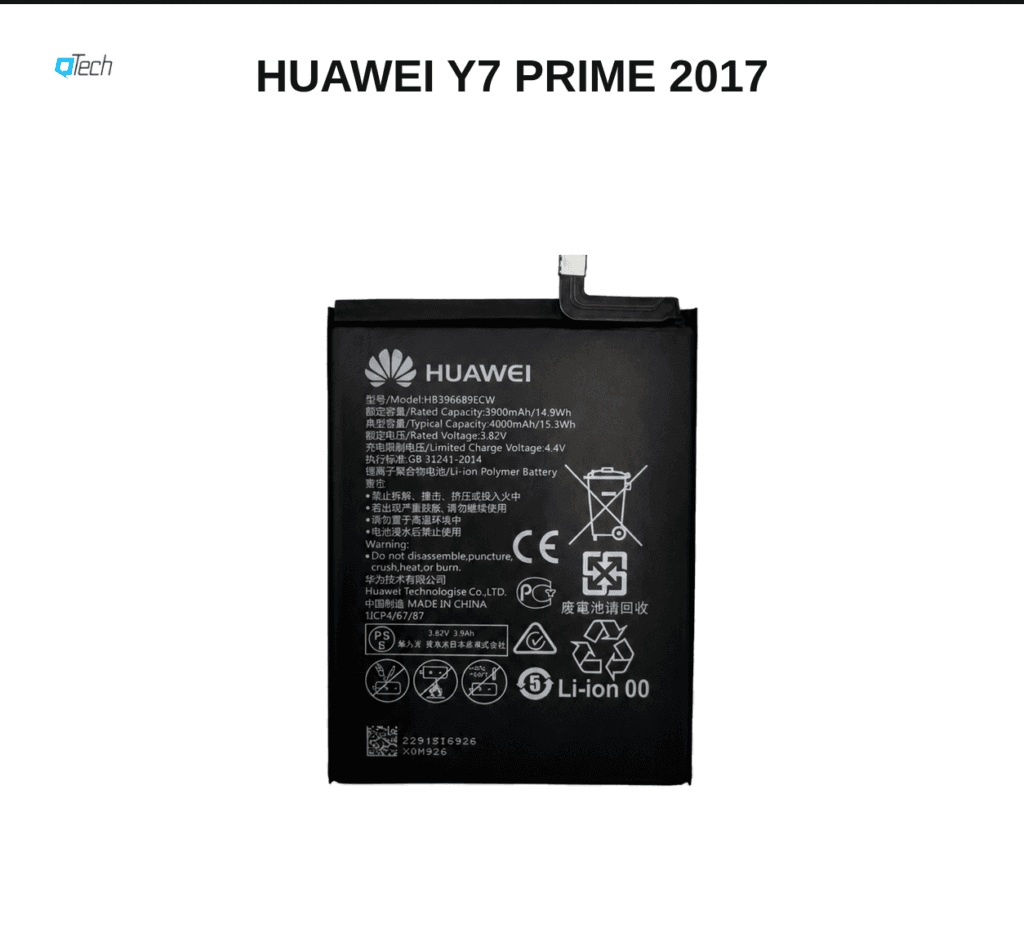Huawei Y7 Prime 2017 Battery