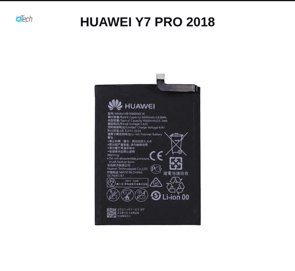 Huawei Y7 Pro 2018 Battery