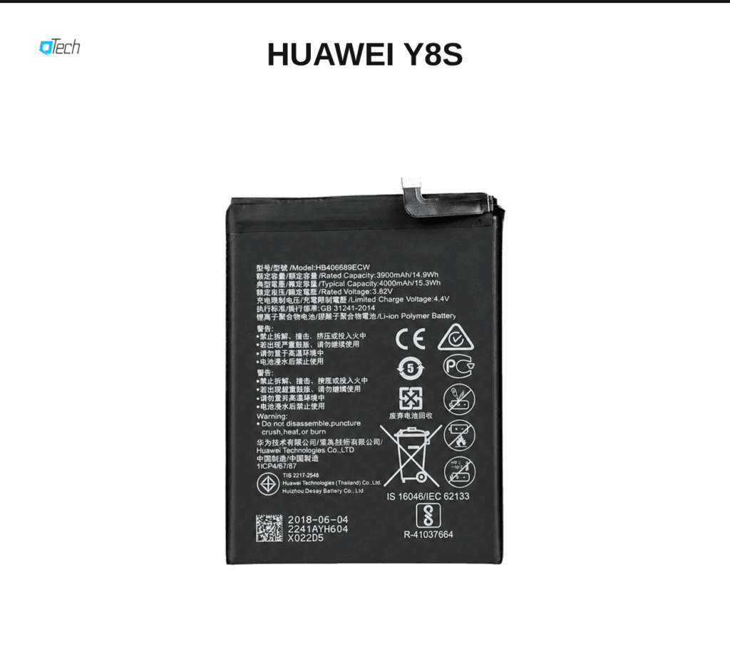 Huawei Y8s Battery