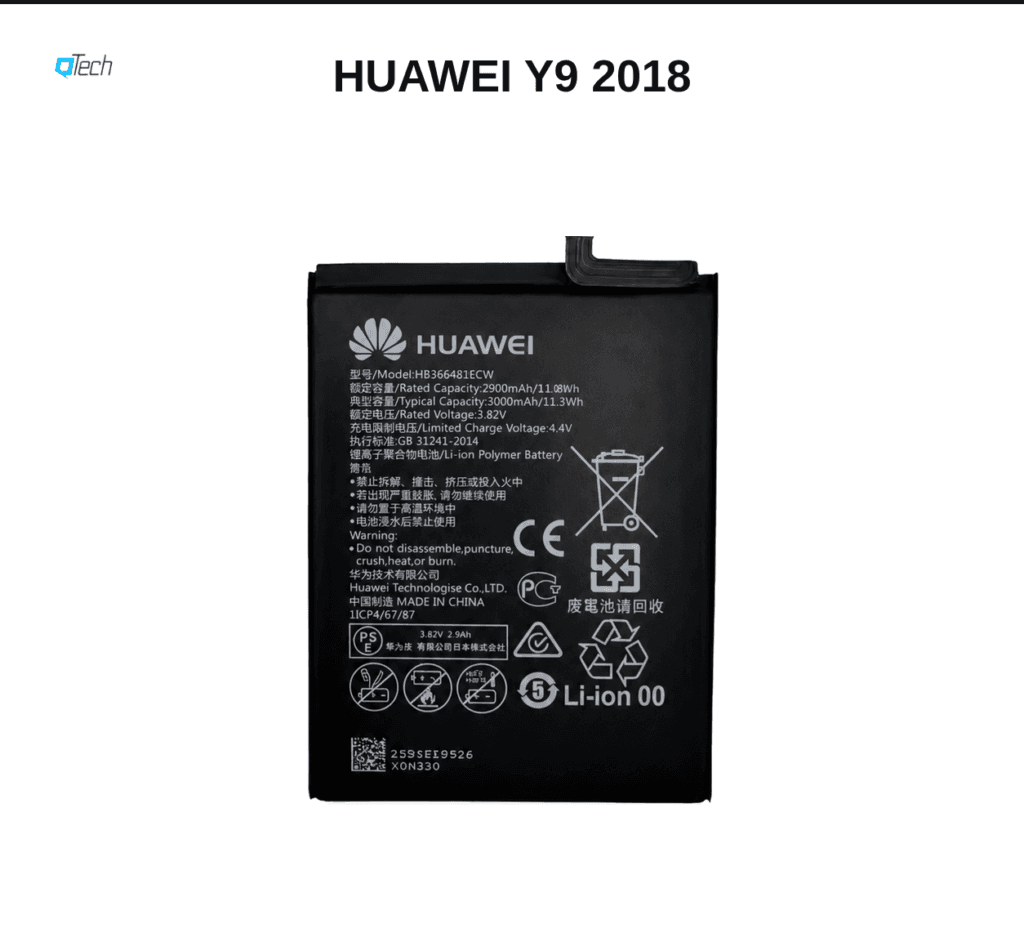 Huawei Y9 2018 Battery
